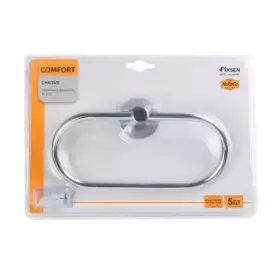 Полотенцедержатель Fixsen Comfort Chrome кольцо (FX-85011)