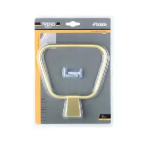 Полотенцедержатель Fixsen Trend Gold кольцо (FX-99011)