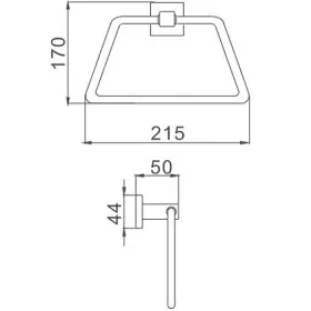 Полотенцедержатель Haiba HB8604 трапеция