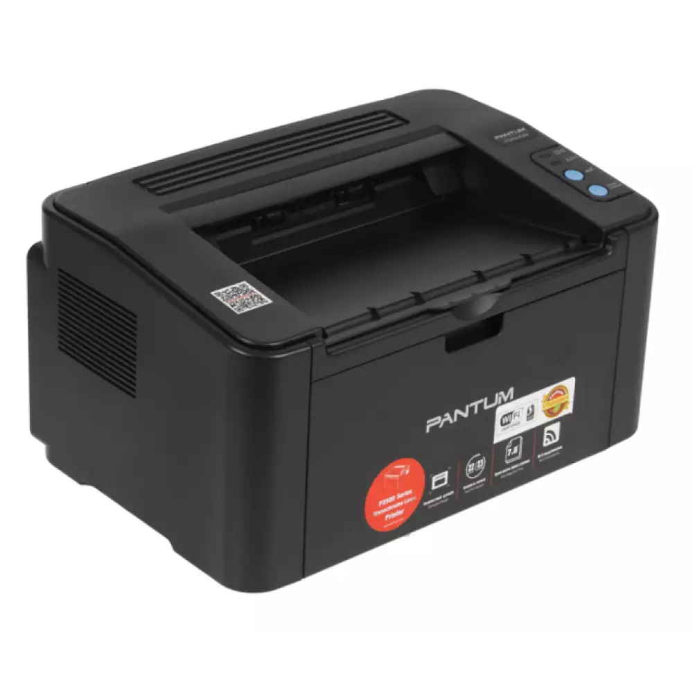 Принтер лазерный Pantum P2500W (А4, 22 стр., 1200x1200 dpi, 128 MB, USB, WiFi)