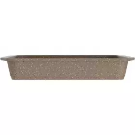 Противень 33*22 см Гранит brown 93806