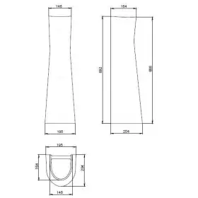 Пьедестал Santeri Соната (136012S0000B0)