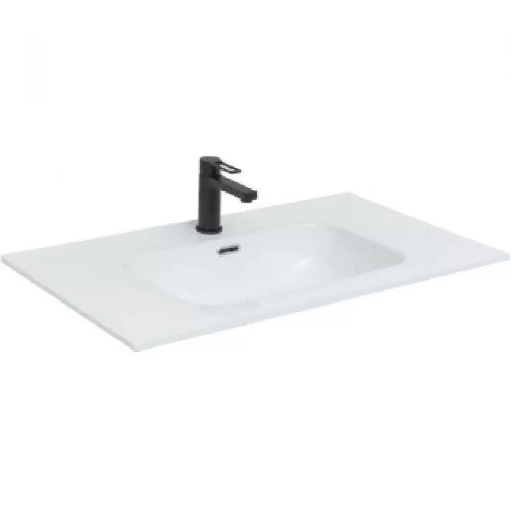 Раковина-столешница Aquanet Flat 100 (254365) новая раковина на Бостон 100