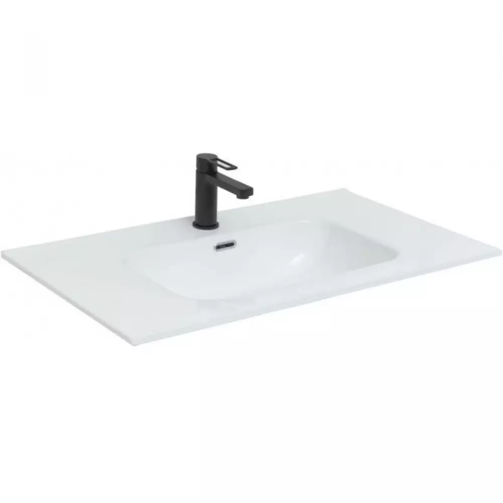 Раковина-столешница Aquanet Flat 100 (254365) новая раковина на Бостон 100