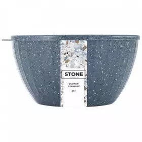 Салатник Sugar&Spice STONE с крышкой 2,8л темный камень SE186711026
