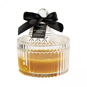 Свеча BUTTER CAKE & VANILLA в стекле, Д105 Ш105 В120