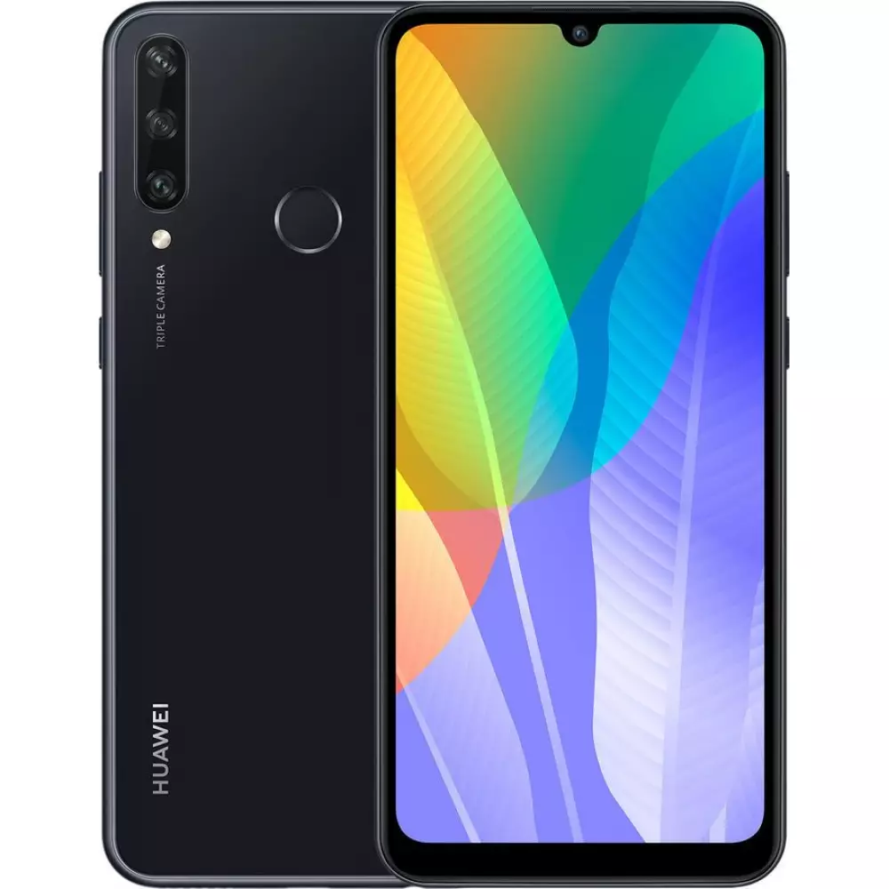 Смартфон Huawei Y6p 2020 3/64GB Полночный черный