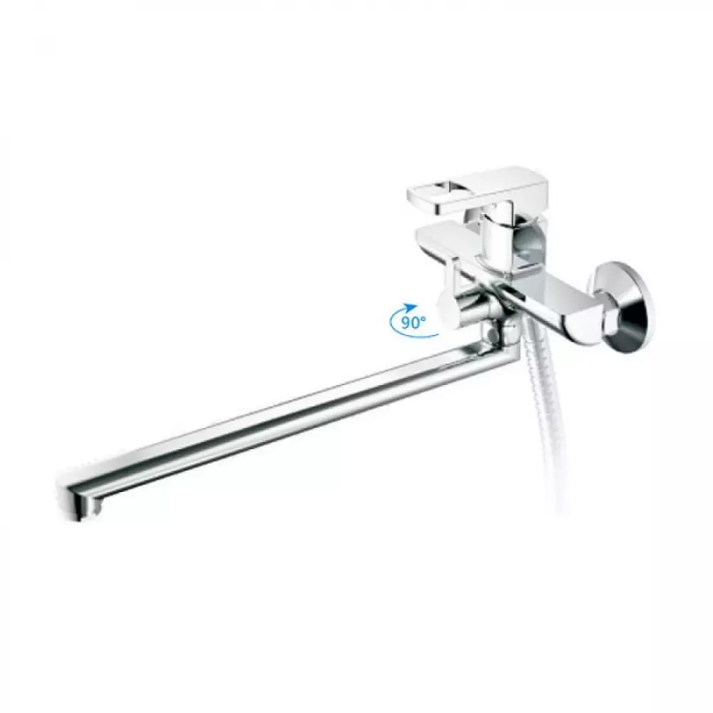 Смеситель для ванны Haiba HB22176, хром