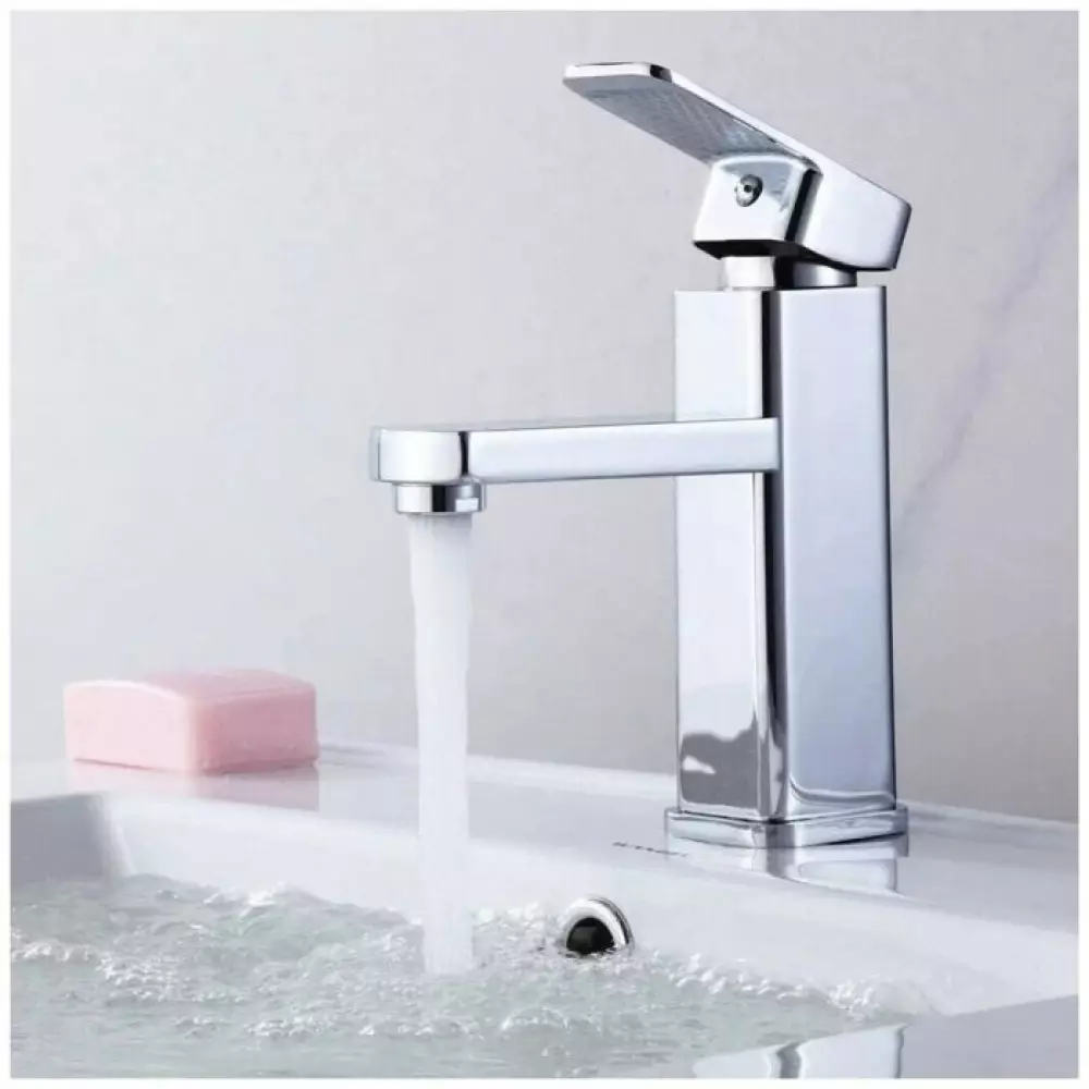 Смеситель для раковины Haiba HB1002, хром