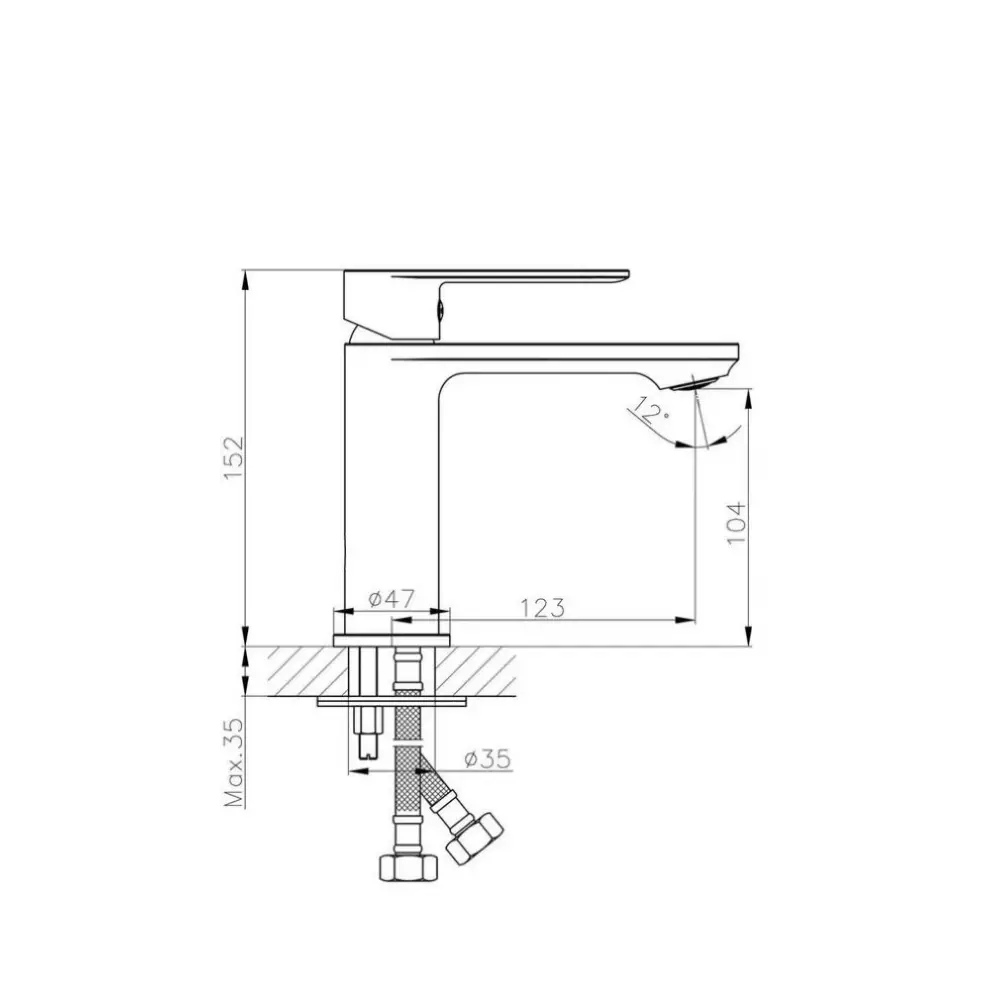 Смеситель для раковины Haiba HB10590