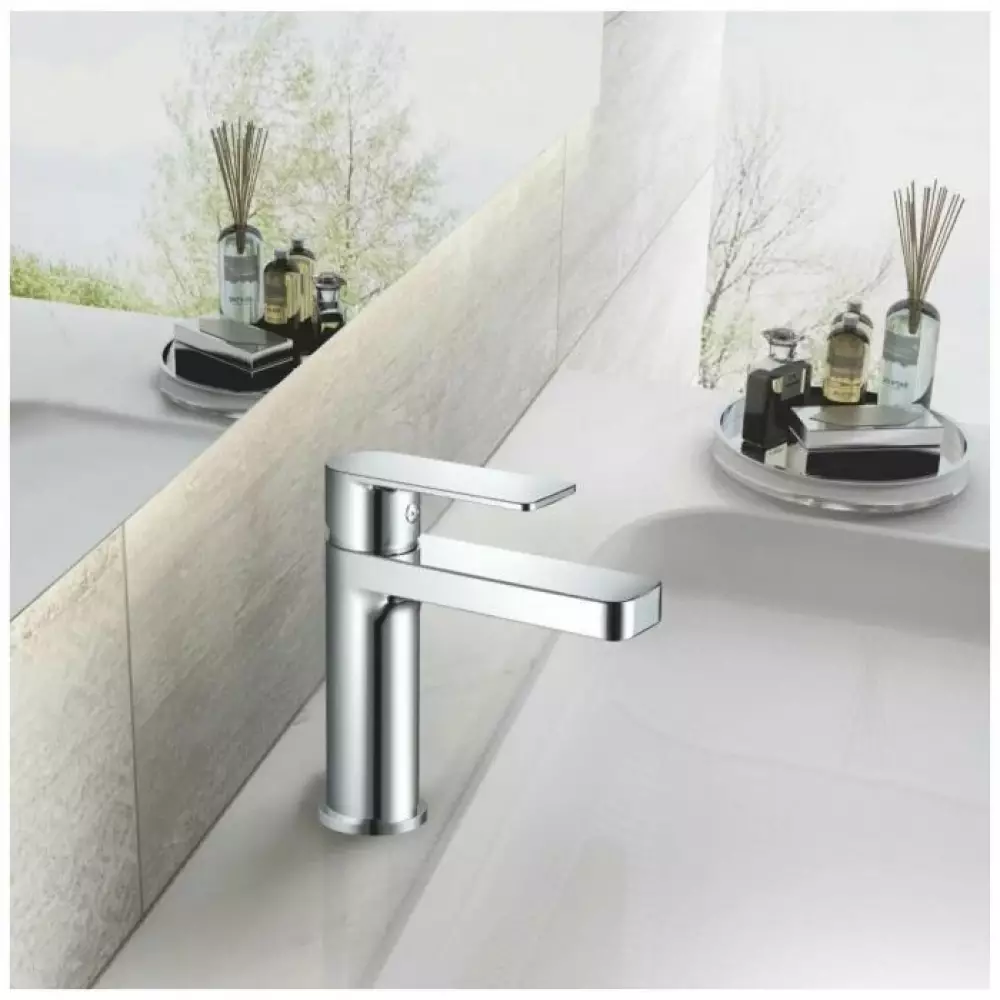 Смеситель для раковины Haiba HB10617, хром