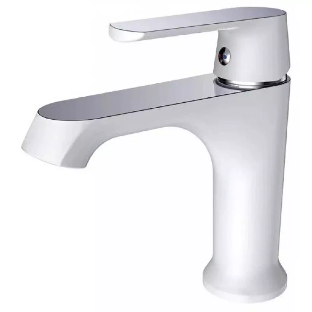 Смеситель для раковины Haiba HB10804, белый/хром