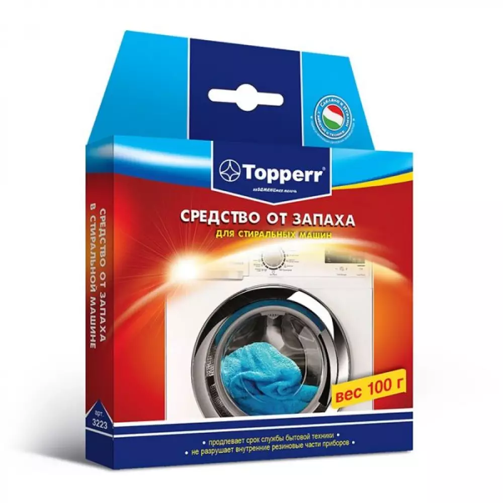 Средство от запахов в стиральных машинах Topperr 3223 100 г.