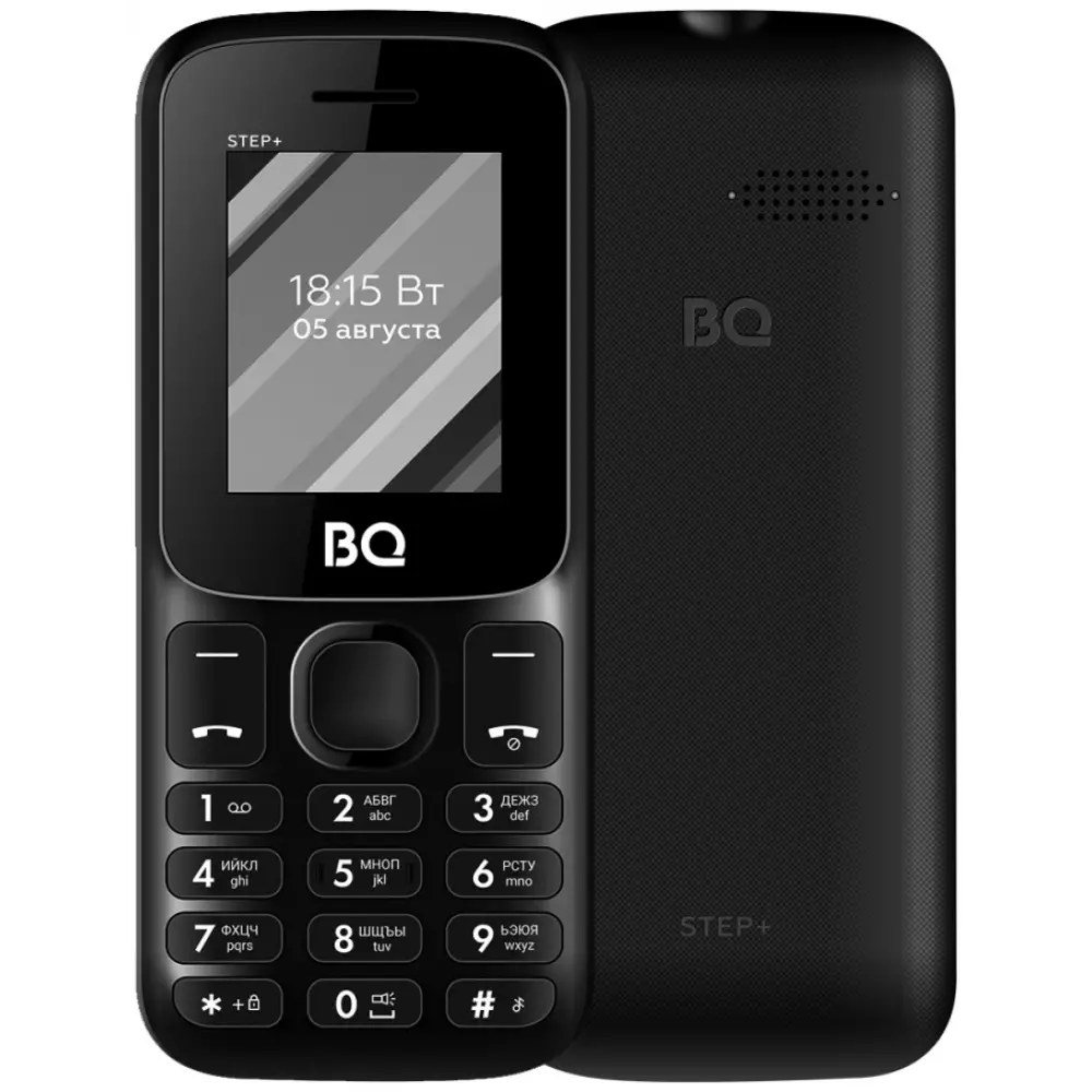Телефон BQ Step+ 1848 Black