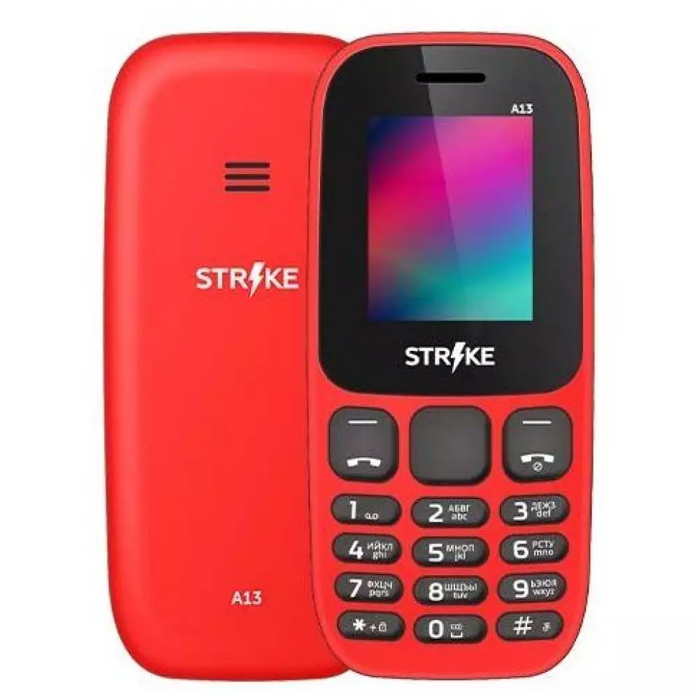Телефон Strike A13 Red