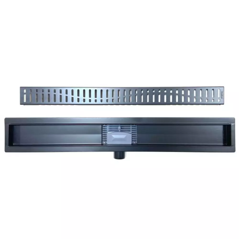 Трап Haiba HB93700-7 черный 70*700
