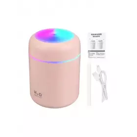 Увлажнитель воздуха Humidifier Colorful 30-45ml розовый