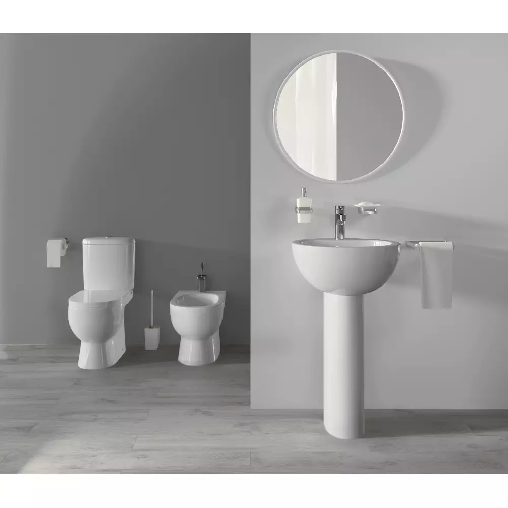 Унитаз компакт Sanita Art Lux ARTSLCC01040622 сиденьем полипропилен