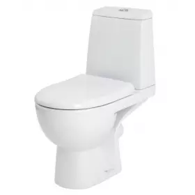 Унитаз компакт Kirovit Бриг (КСФ) белый, микролифт (31279)