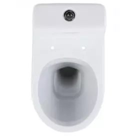 Унитаз компакт Kirovit Бриг (КСФ) белый, микролифт (31279)