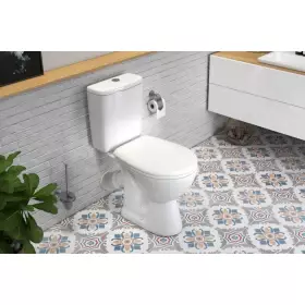 Унитаз компакт Rosa Уют (КСФ) белый (26332)