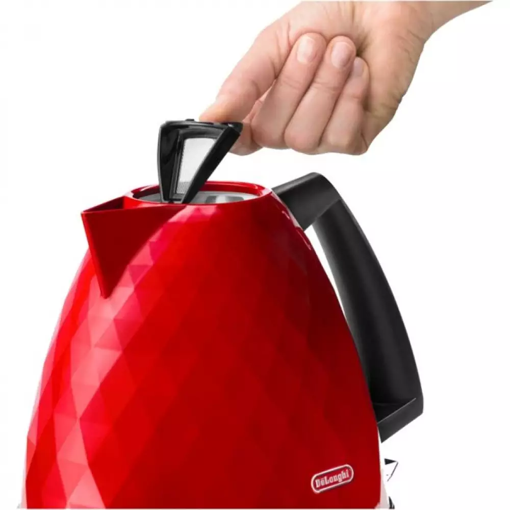 Электрический чайник DeLonghi KBJ 2001.R красный