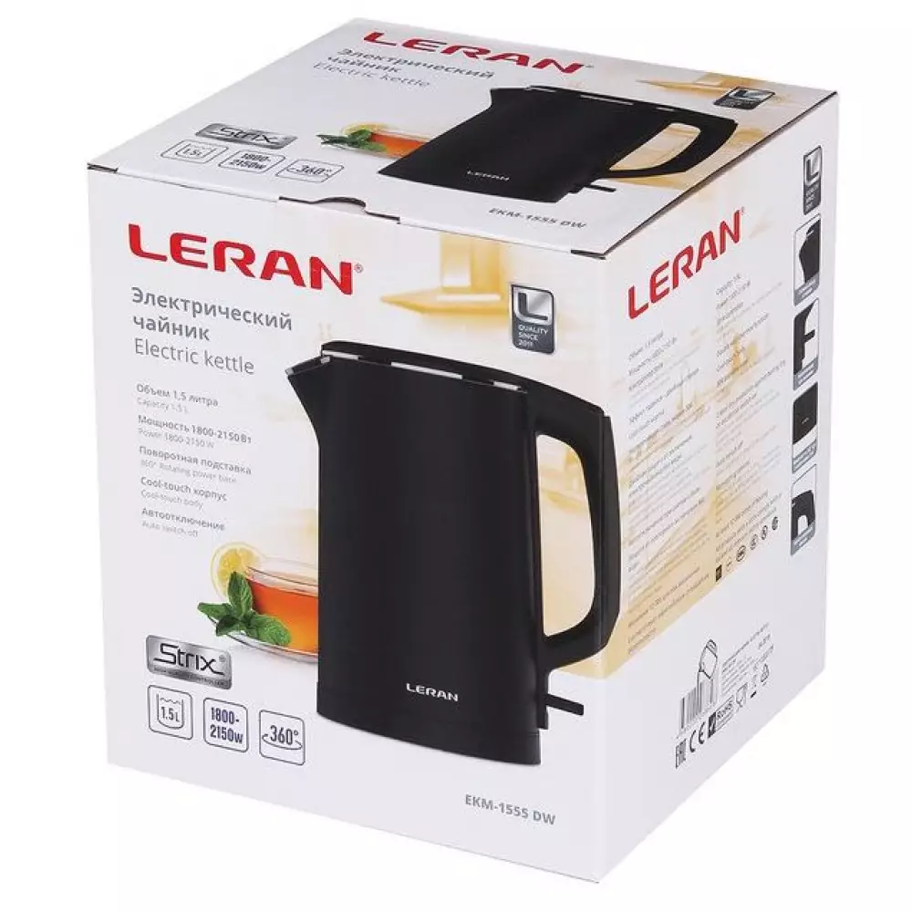 Электрический чайник Leran EKM-1560 STDW