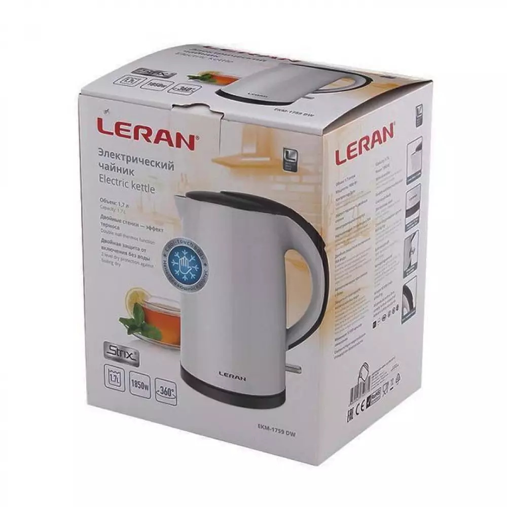 Электрический чайник Leran EKM-1759 DW