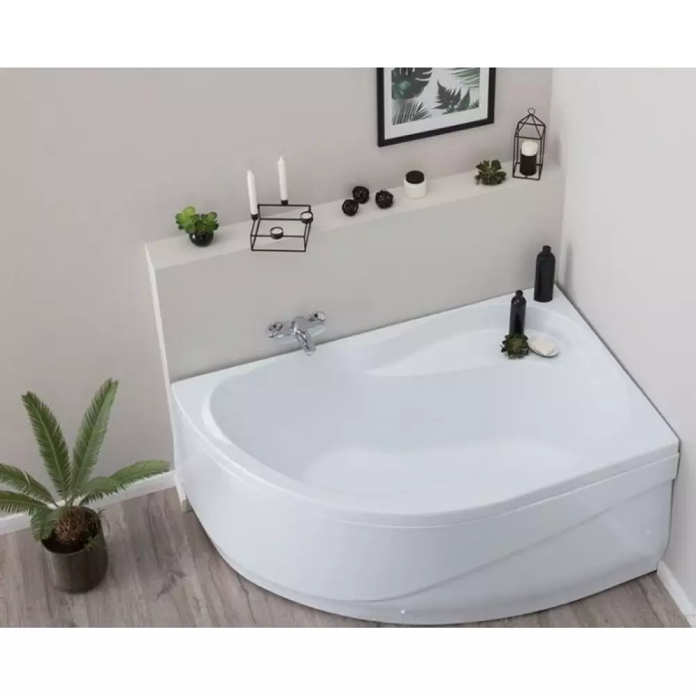 Ванна Aquanet Graciosa L 150*90 с каркасом и панелью (280520)