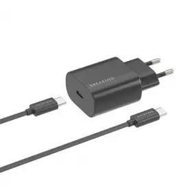 СЗУ Breaking WC15, USB-C, PD 25W, 3A+кабель USB-C черный 22236