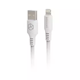 Кабель Breaking Soft Touch K19, USB-A Lightning, 3.0A 1м (Белый) 21347