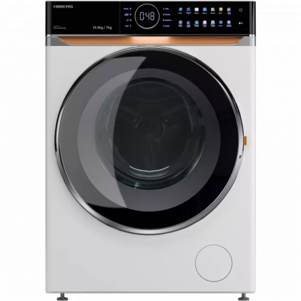 Стиральная машина с сушкой Hiberg i-DDQ10 - 10714 B 10.5/7 кг