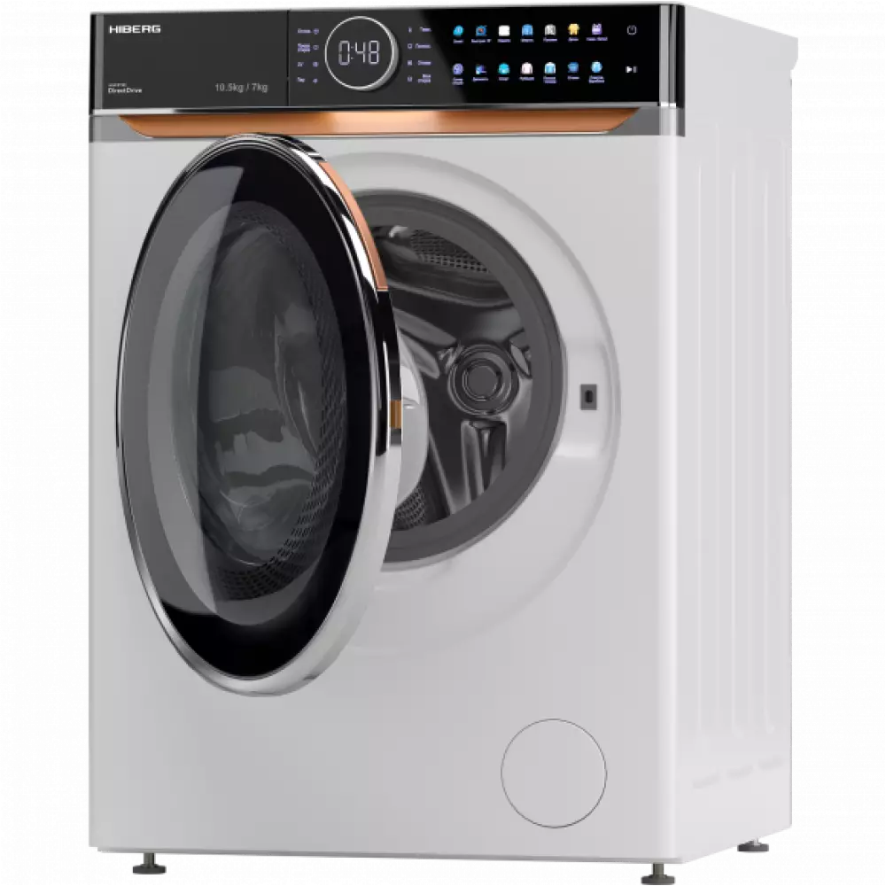 Стиральная машина с сушкой Hiberg i-DDQ10 - 10714 B 10.5/7 кг