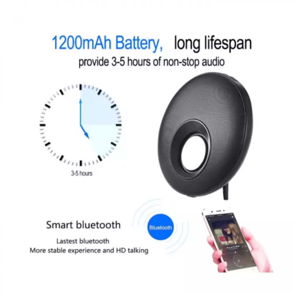 Колонка портативная E50 Bluetooth (черный) 3037065