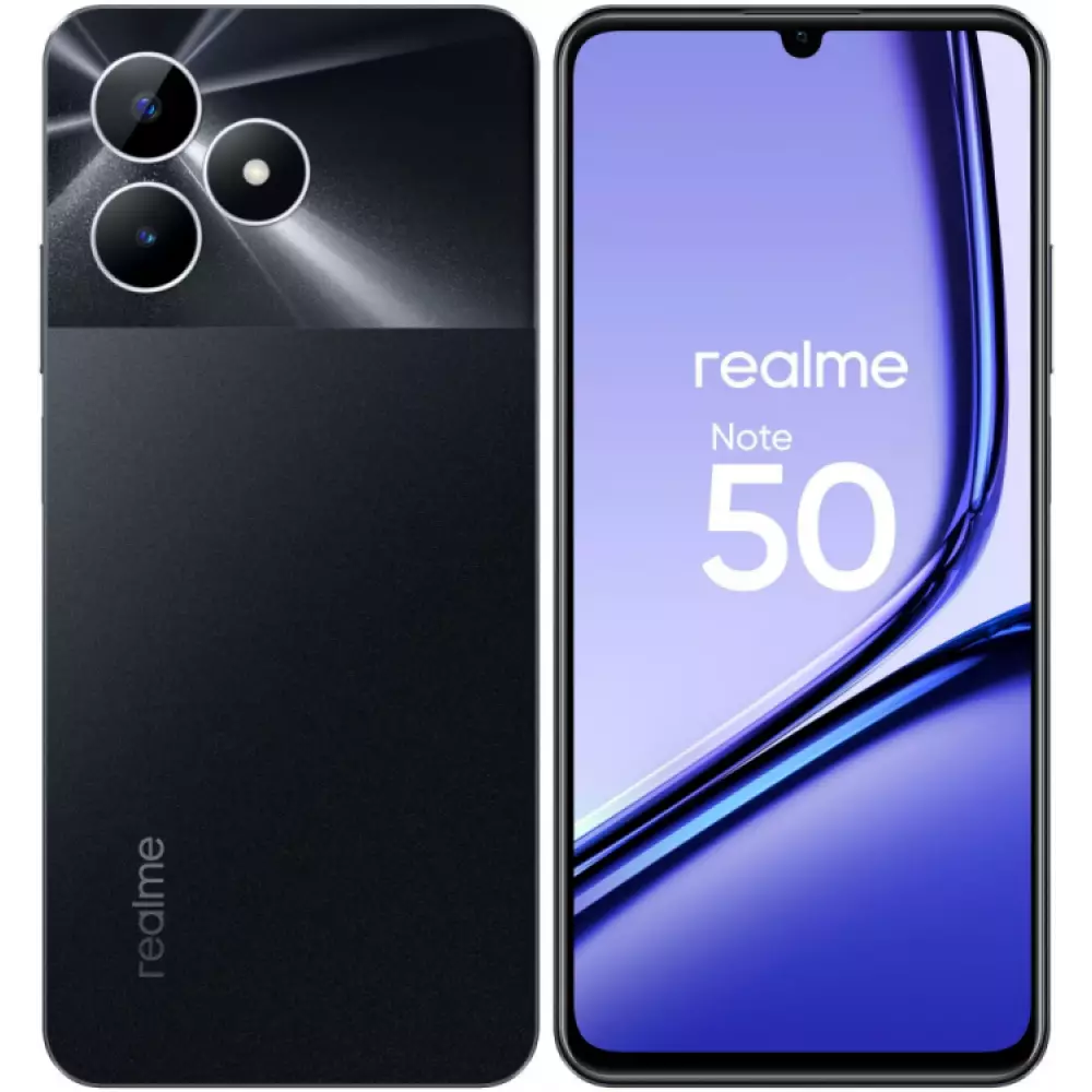 Смартфон Realme Note 50 4/128GB Black