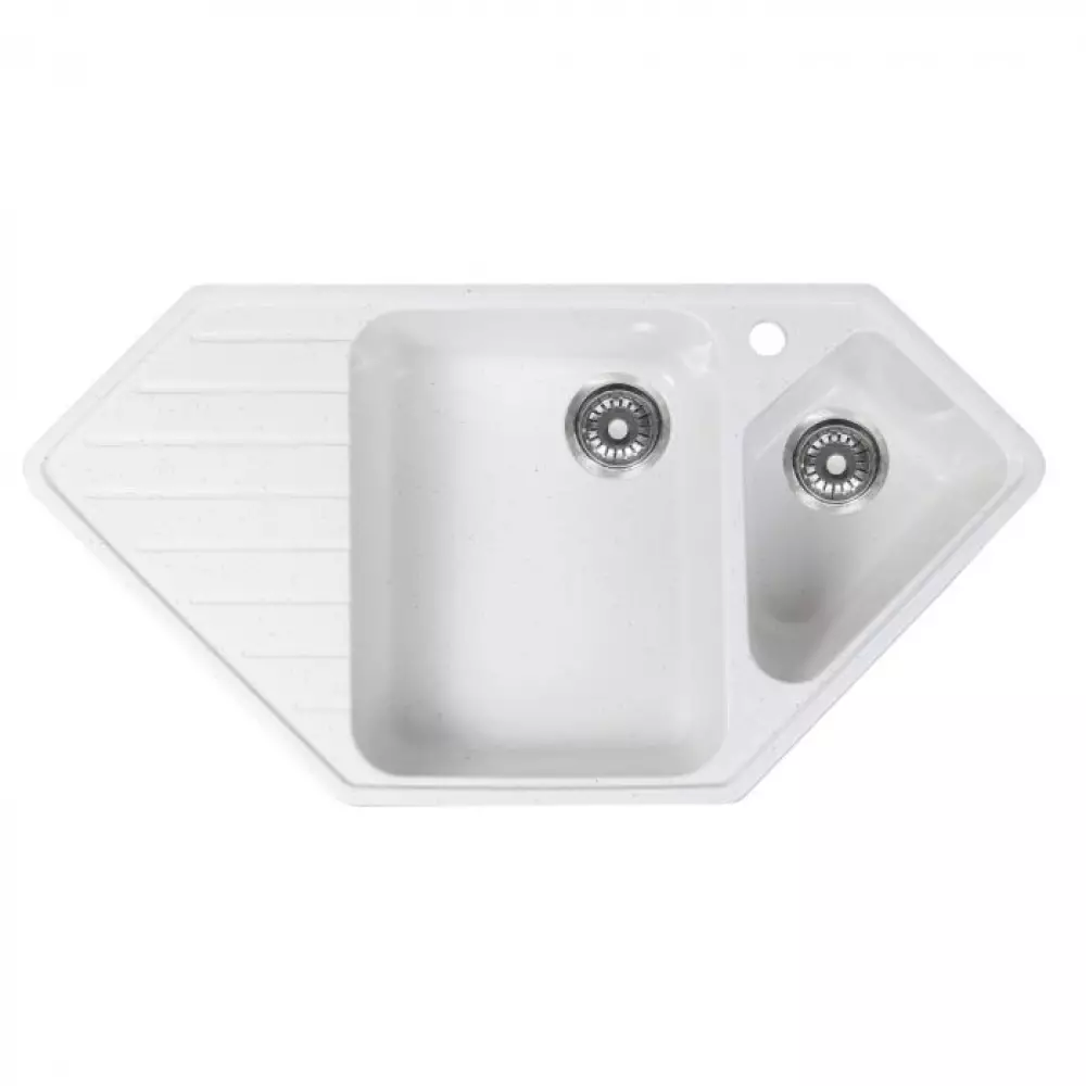 Мойка S32 1,5 чаши+кр угловая (дакар) Sim Gran