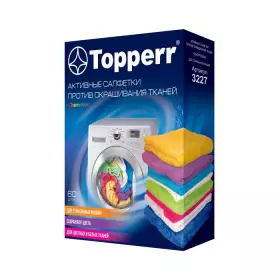 Салфетка для улавливания цвета при стирке Topperr 3227