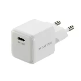 СЗУ Breaking P-09, USB-C, CaN 25W, 3A белый 22244