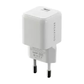 СЗУ Breaking P-09, USB-C, CaN 25W, 3A белый 22244