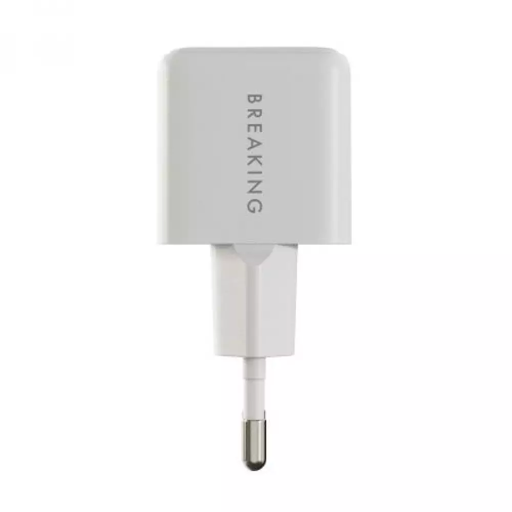 СЗУ Breaking P-09, USB-C, CaN 25W, 3A белый 22244