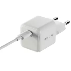 СЗУ Breaking P-11, USB-C, CaN 25W, 3A+кабель USB-C - USB-C (Белый) 22248