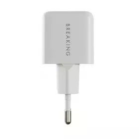 СЗУ Breaking P-12, USB-C, PD 30W, 3A белый 22250