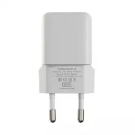 СЗУ Breaking P-12, USB-C, PD 30W, 3A белый 22250