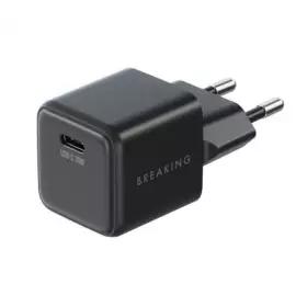 СЗУ Breaking P-12, USB-C, PD 30W, 3A черный 22251