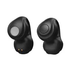 Беспроводная стереогарнитура Breaking BT-04 Clips, LED, Bluetooth 5.3 (Черный) 25537