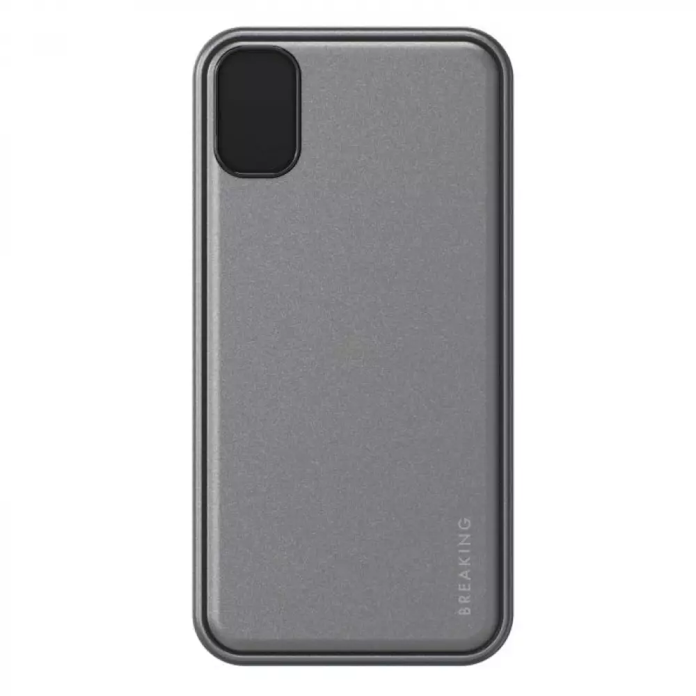 Внешний аккумулятор Breaking P216, 2USB-A+USB-C, 10 000 mAh, 3.0A, 22,5W, PD, LED (Графит) 27230
