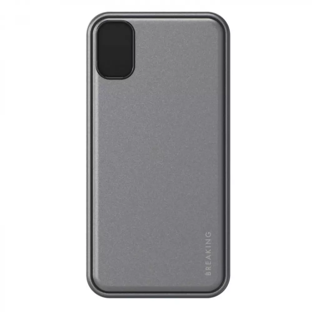 Внешний аккумулятор Breaking P217, 2USB-A+USB-C, 20 000 mAh, 3.0A, 22,5W, PD, LED (Графит) 27231