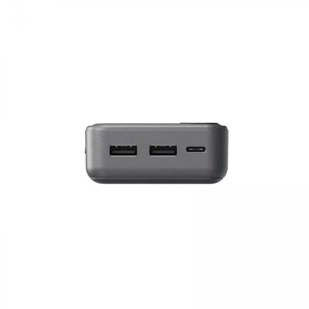 Внешний аккумулятор Breaking P217, 2USB-A+USB-C, 20 000 mAh, 3.0A, 22,5W, PD, LED (Графит) 27231