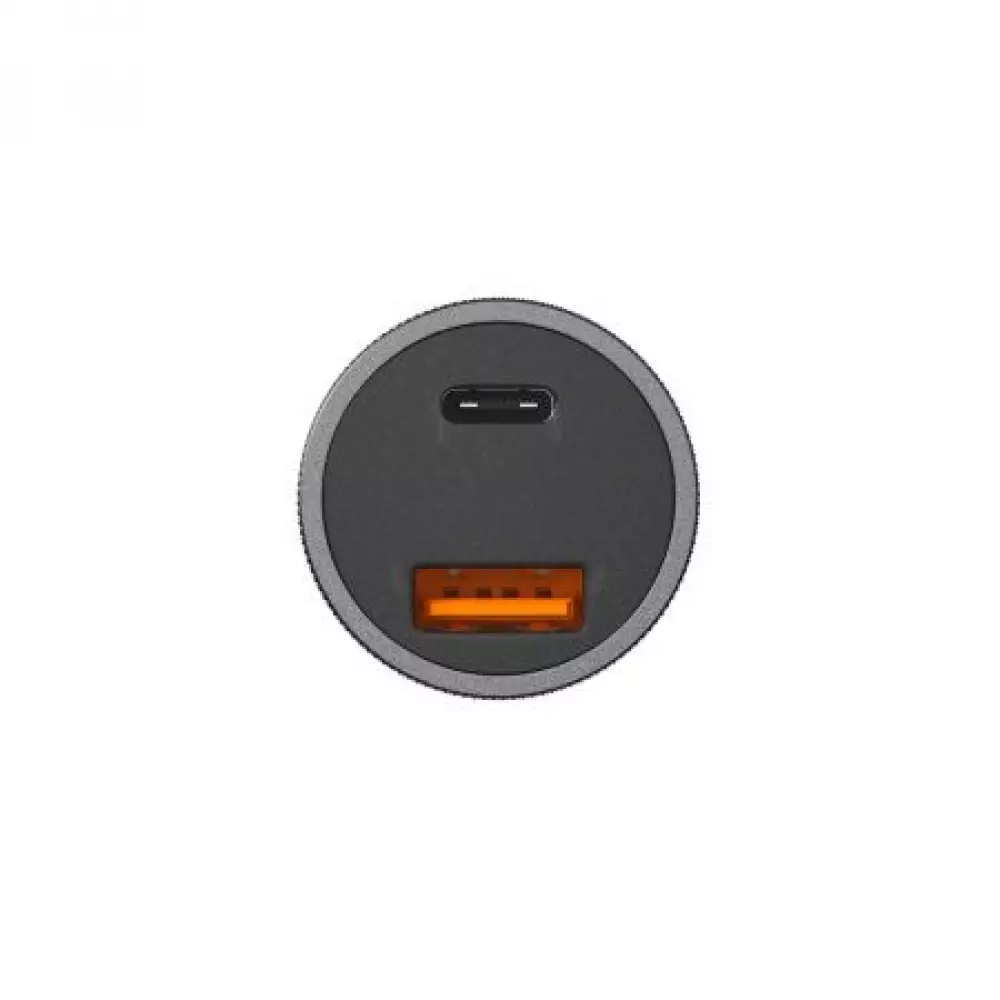 АЗУ Breaking C08, USB-A + USB-C, QC 3.0, PD 54W, Led Steel (Черный) 23178
