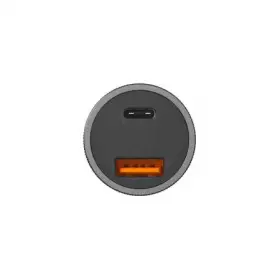 АЗУ Breaking C08, USB-A + USB-C, QC 3.0, PD 54W, Led Steel (Черный) 23178